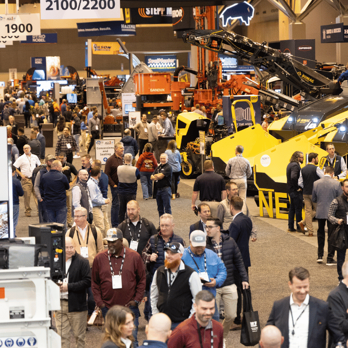 Agg1 show floor